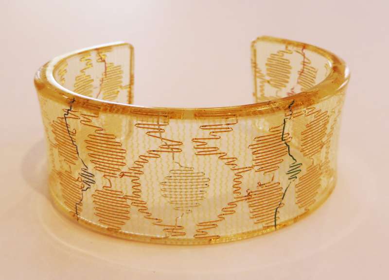 Gold Indian Lace Cuff